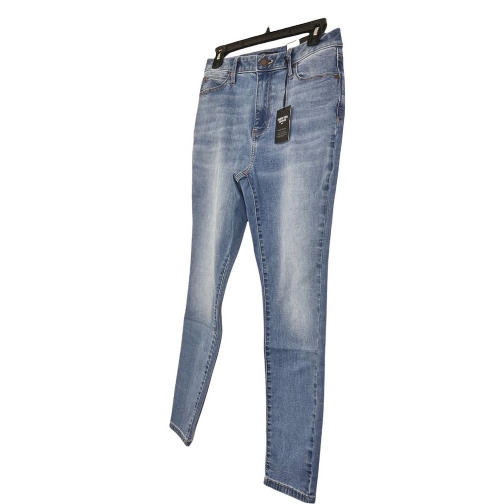 SOLD Simply Vera Vera Wang Womens Power Stretch High Waisted Skinny Jeans Sz 10 - Picture 6 of 9